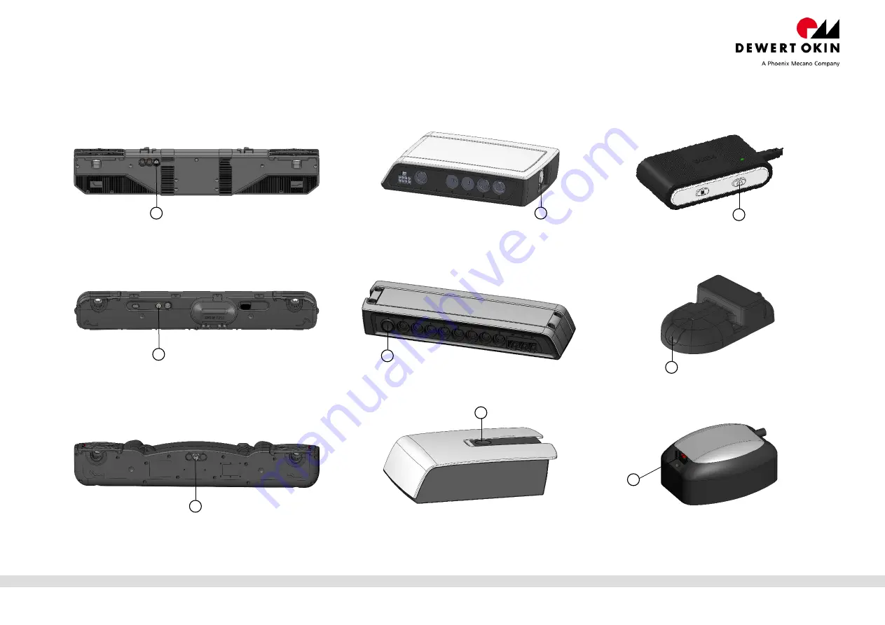 Phoenix Mecano Dewert Okin RF-TOUCH Quick Manual Download Page 6