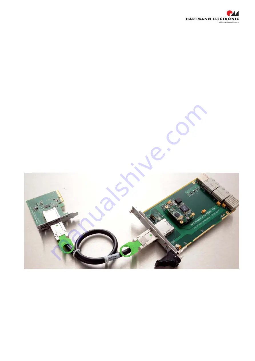 Phoenix Mecano HARTMANN ELECTRONIC PCIE101A Скачать руководство пользователя страница 1