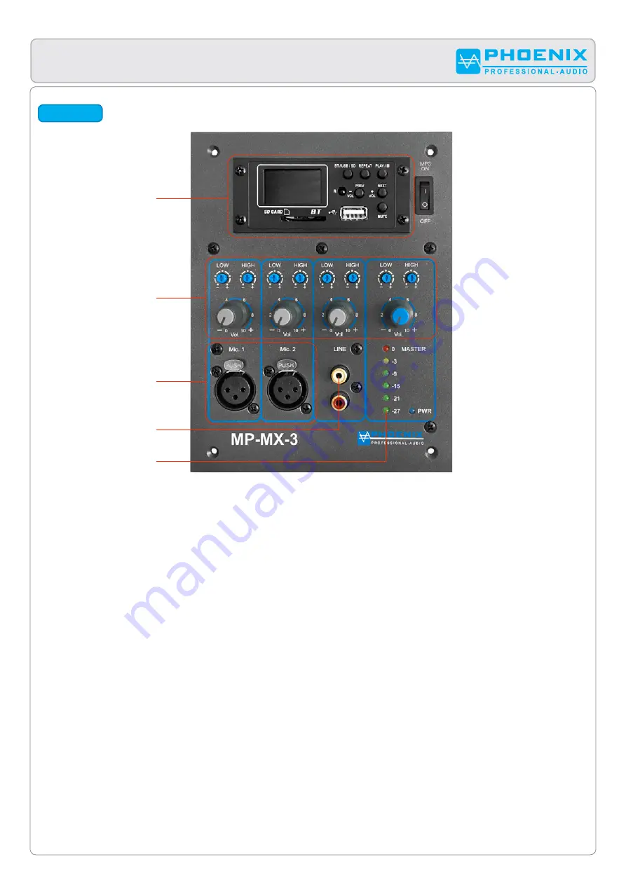 Phoenix MP-MX-3 Instruction Manual Download Page 4