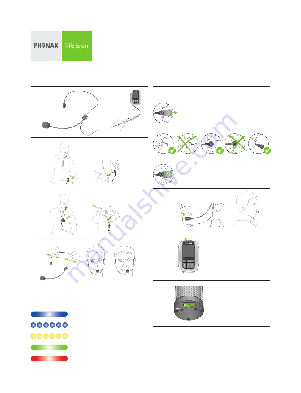 Phonak Roger Dynamic SoundField DigiMaster 5000 Скачать руководство пользователя страница 2