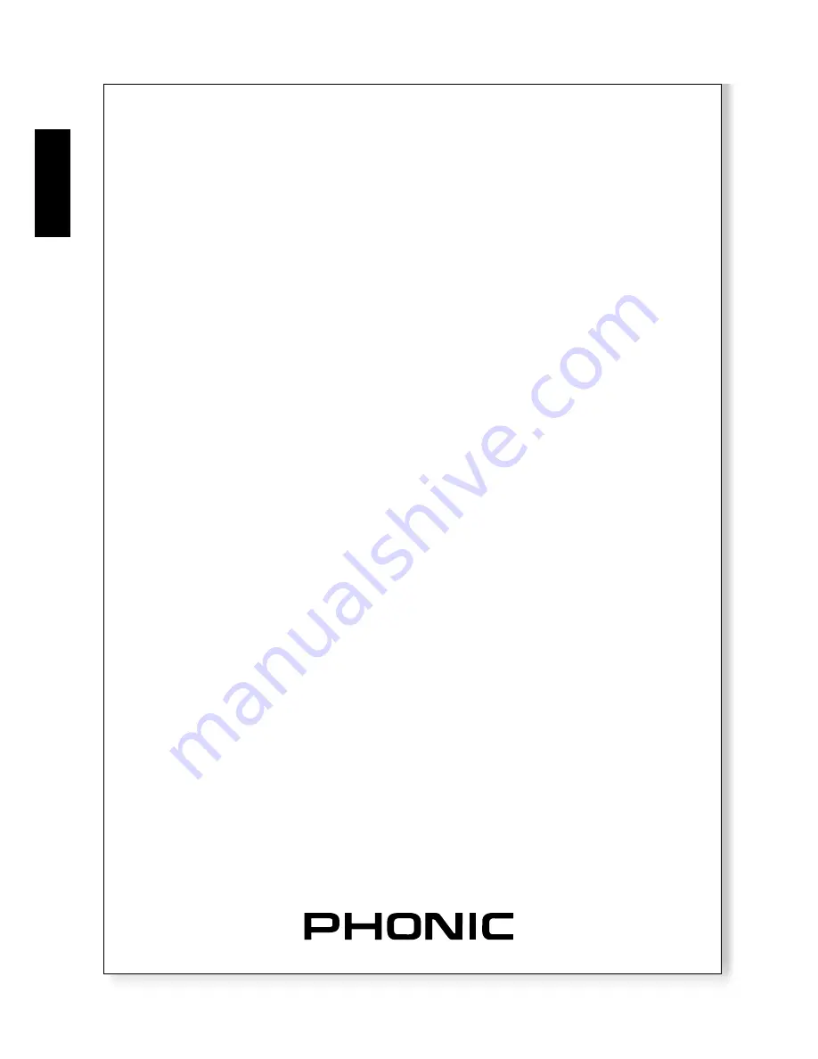 Phonic AM 1221X User Manual Download Page 14