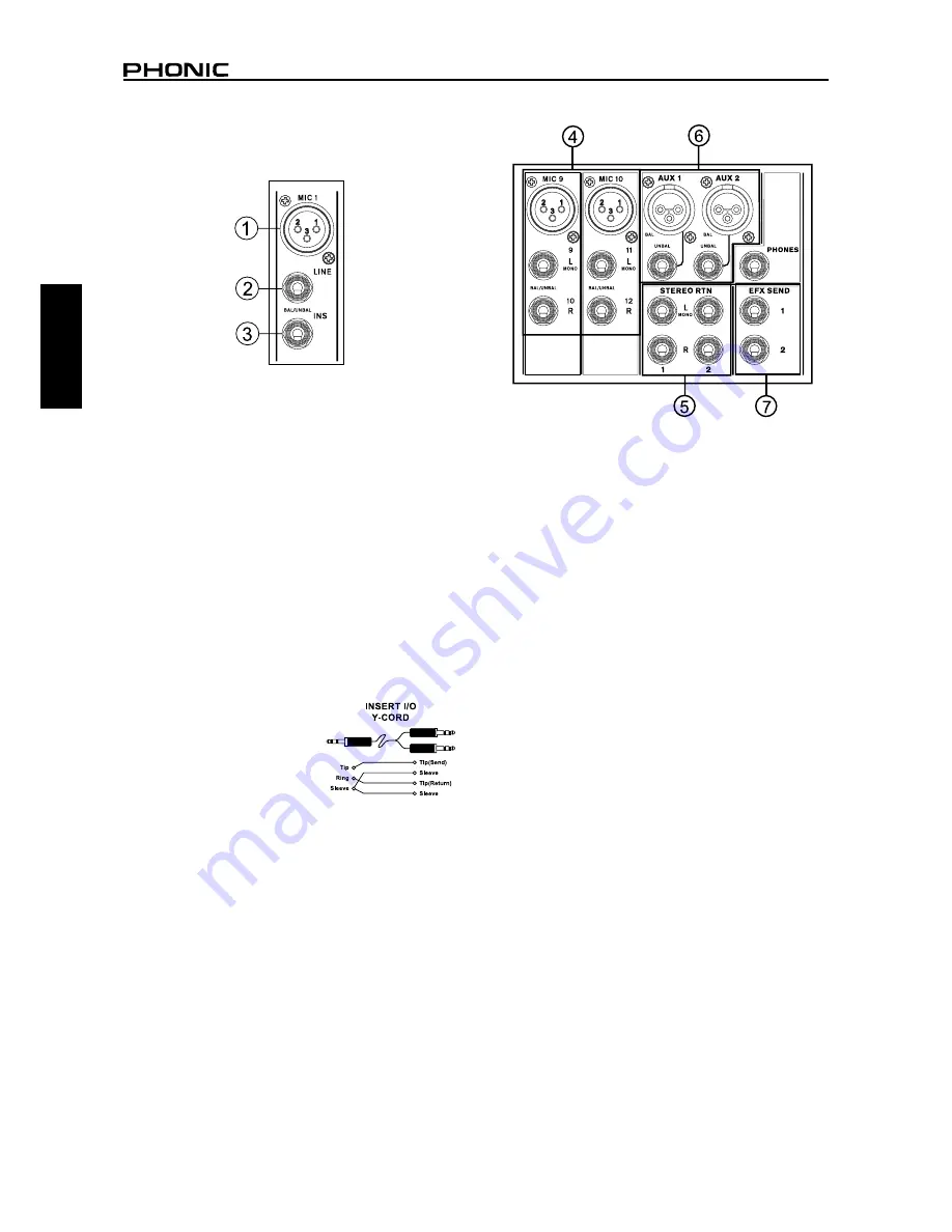 Phonic AM 1221X User Manual Download Page 18