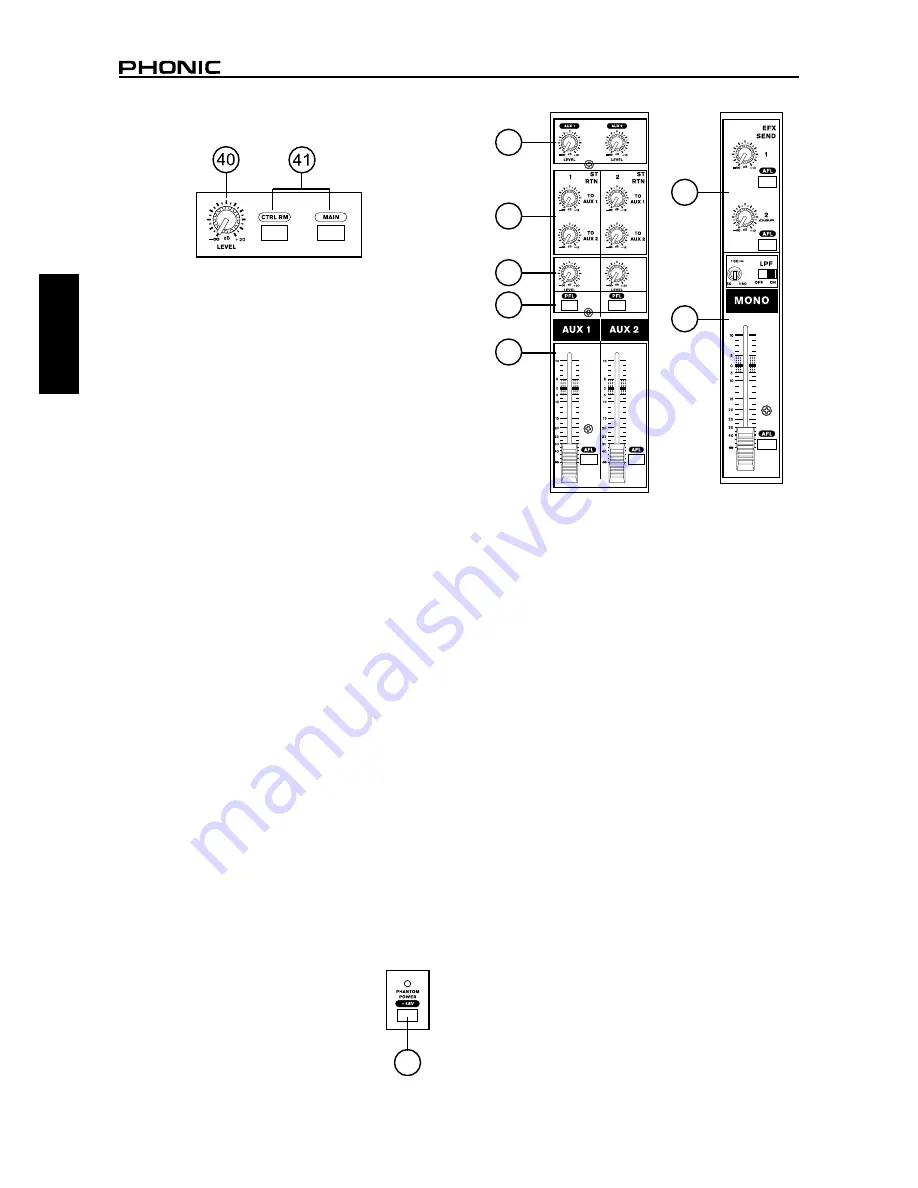 Phonic AM 1221X User Manual Download Page 22