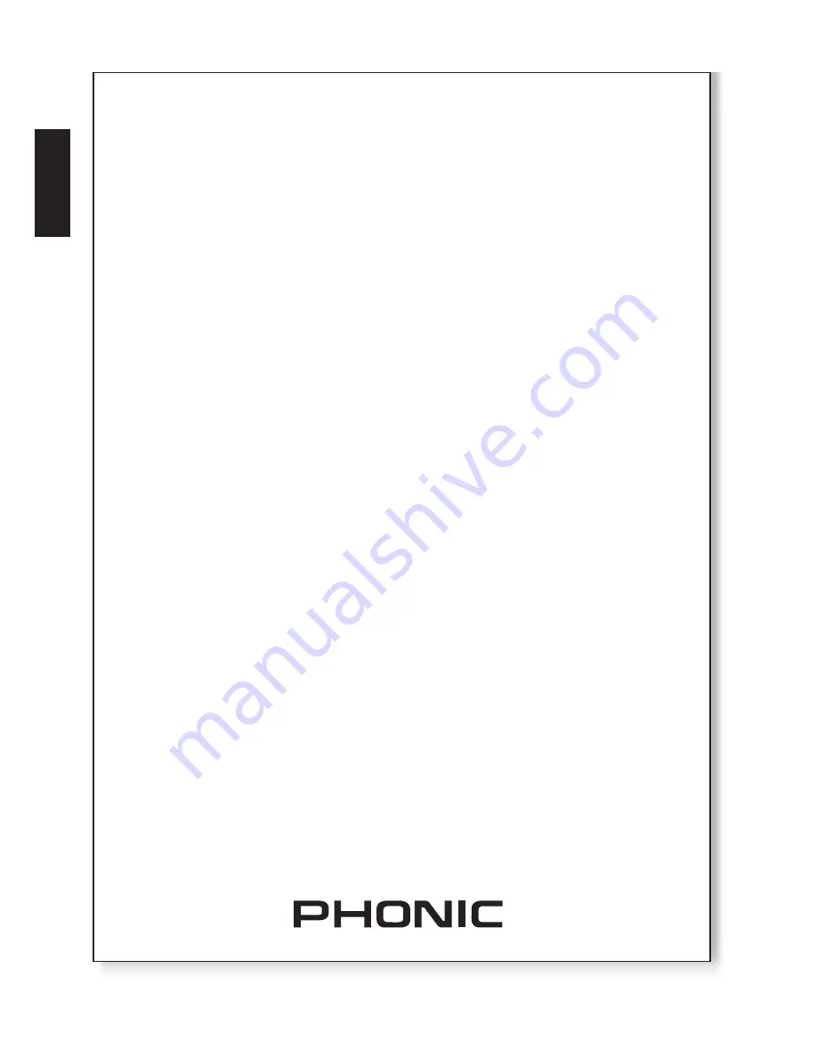 Phonic CELEUS 400 User Manual Download Page 14