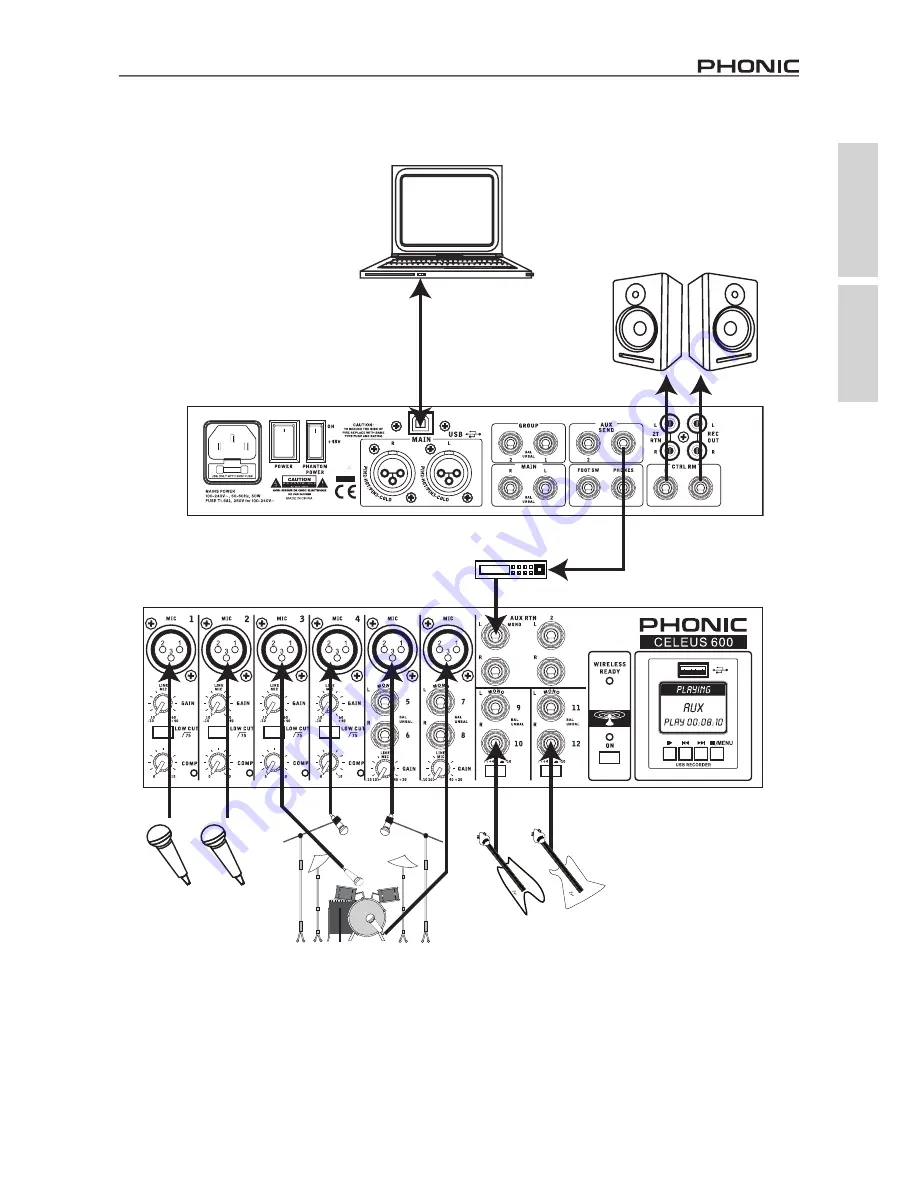 Phonic CELEUS 400 User Manual Download Page 29