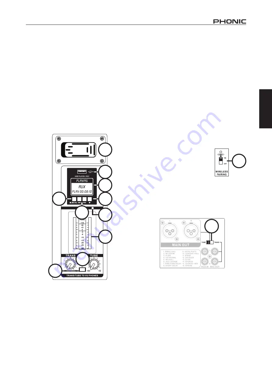 Phonic CELEUS TUBE User Manual Download Page 23