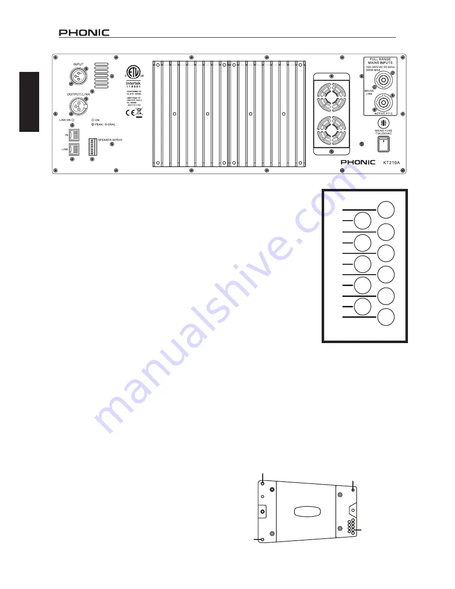 Phonic KT-210A User Manual Download Page 6