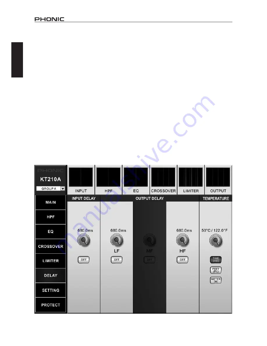 Phonic KT-210A User Manual Download Page 16