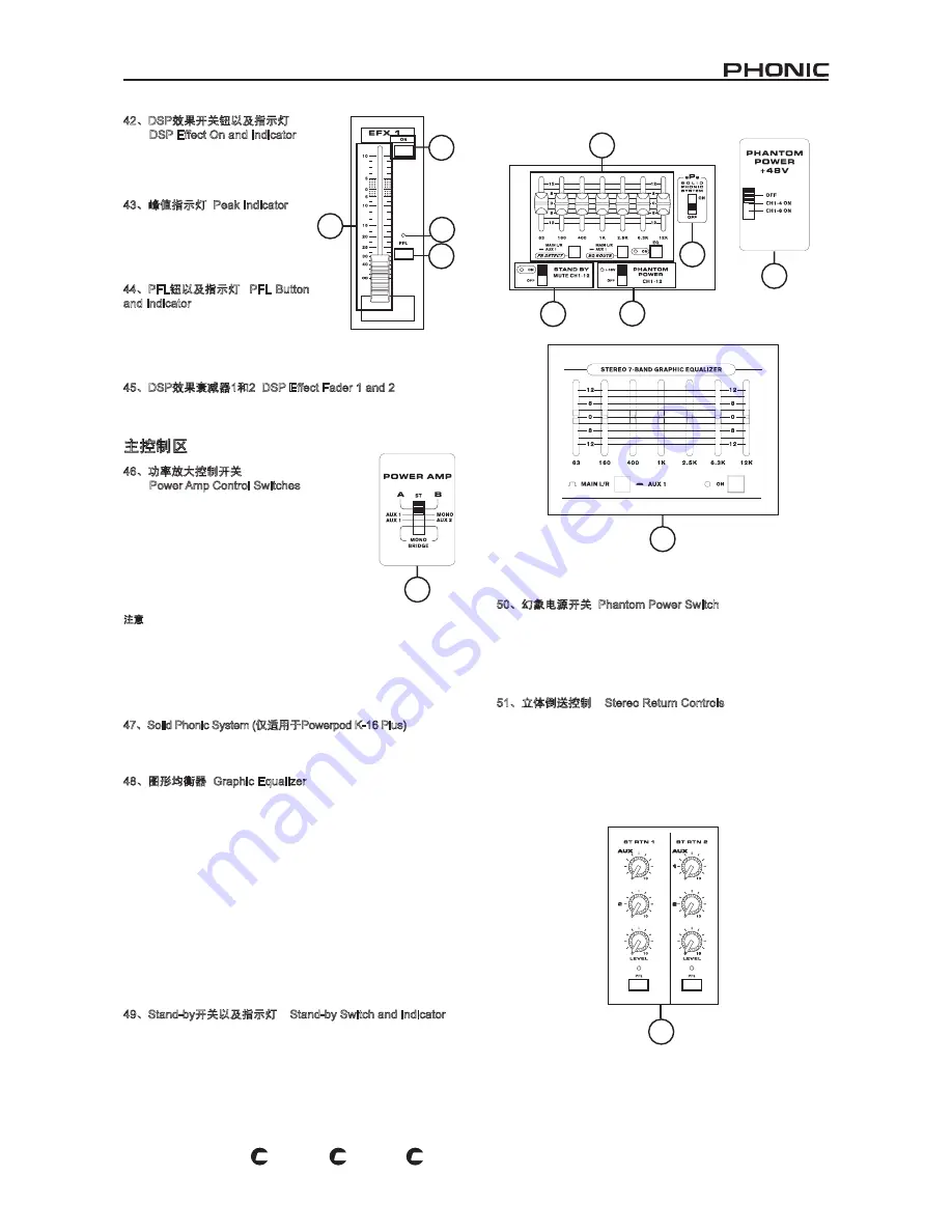 Phonic POWERPOD 1860 Plus Скачать руководство пользователя страница 31