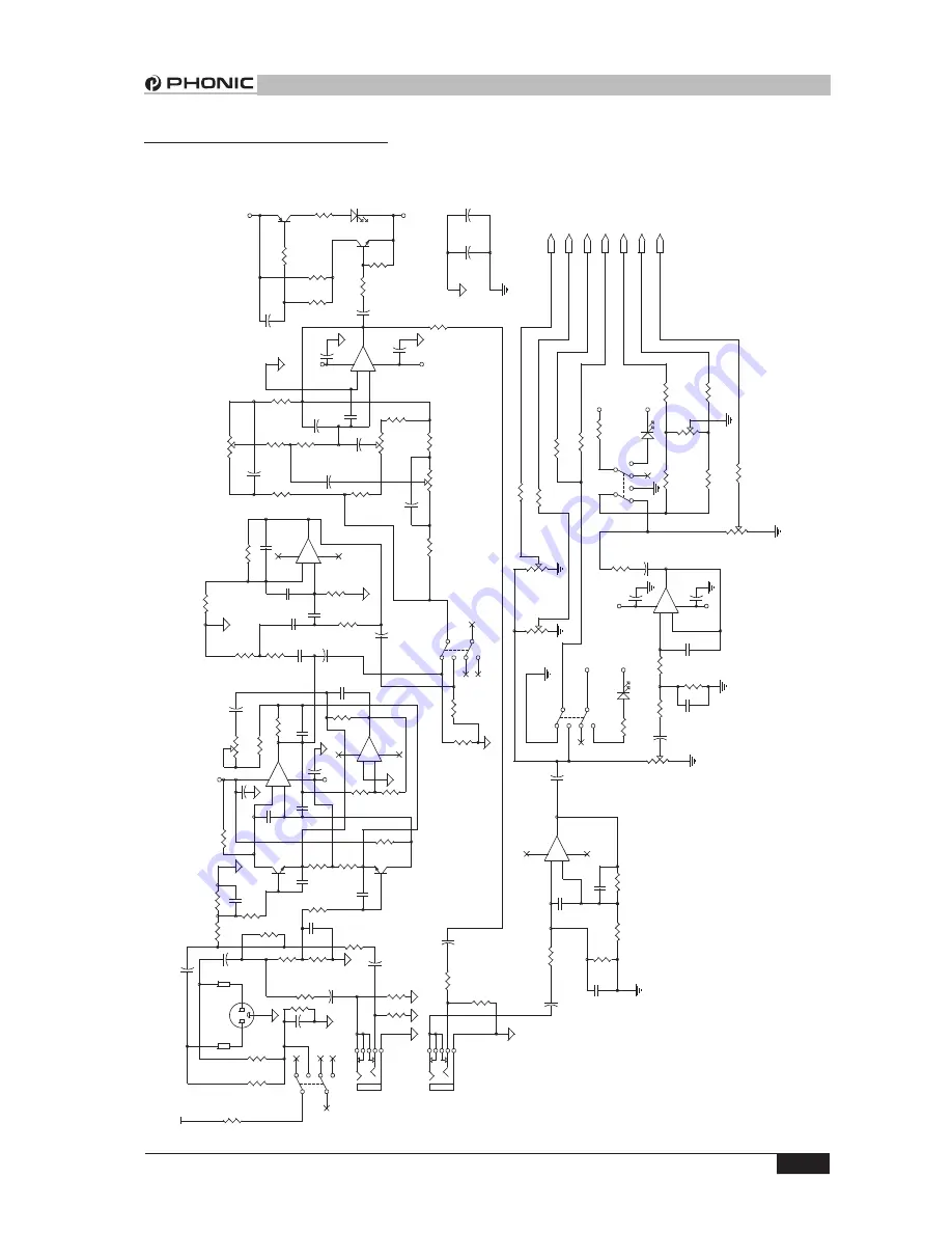 Phonic POWERPOD1860 Service Manual Download Page 7