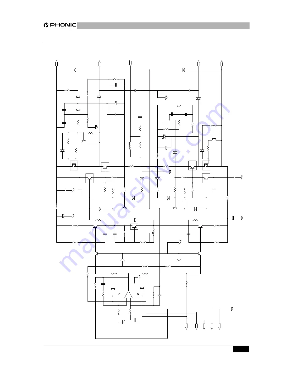 Phonic POWERPOD1860 Service Manual Download Page 47