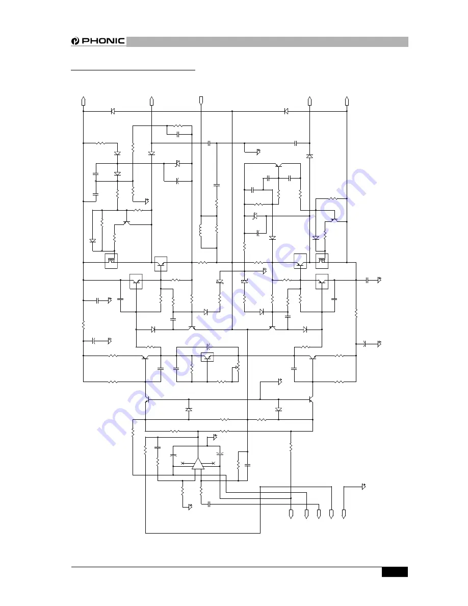 Phonic POWERPOD1860 Service Manual Download Page 48