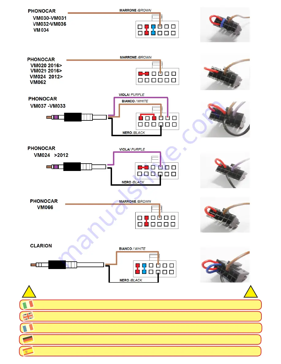 Phonocar 04086 Скачать руководство пользователя страница 4