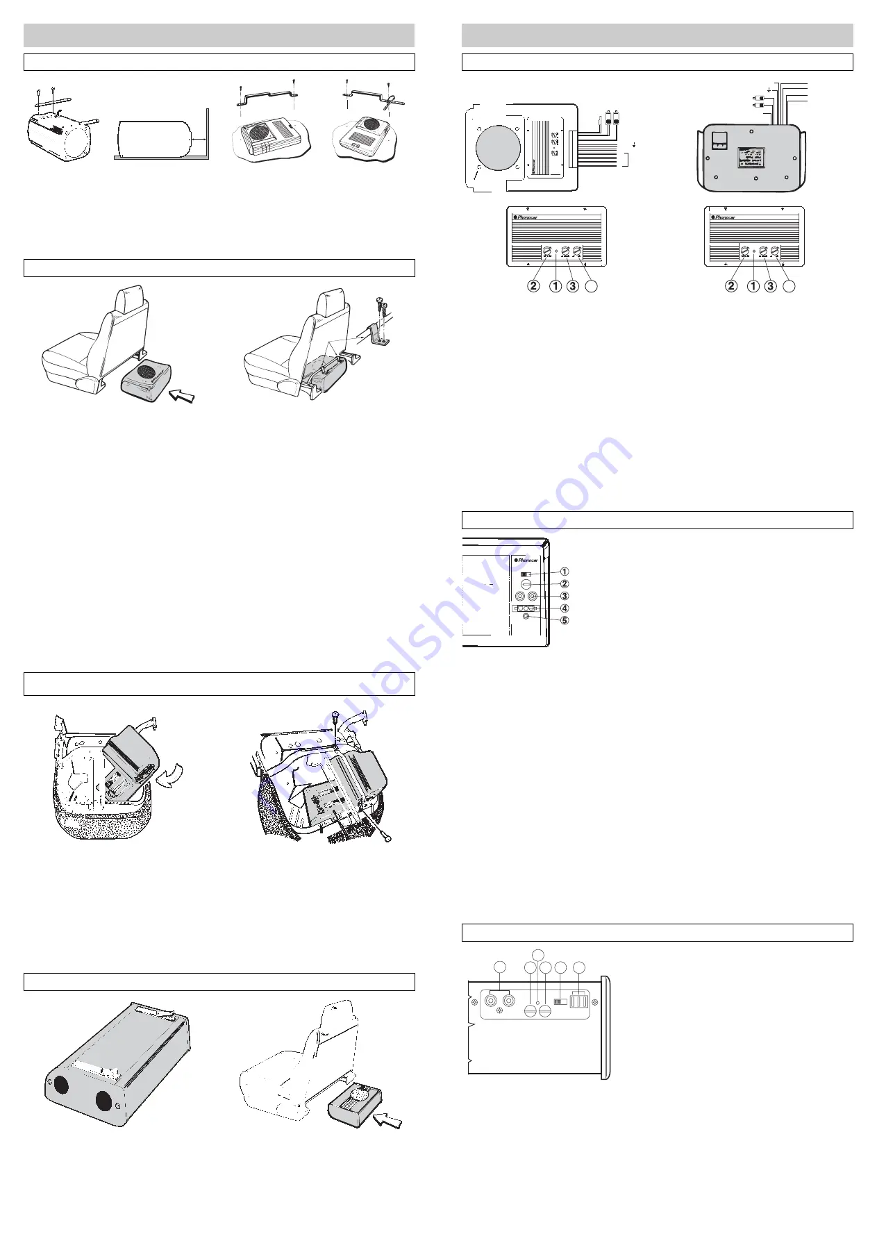 Phonocar PRO-TECH 2/900 Mounting Instructions Download Page 2