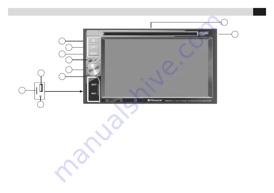 Phonocar VM 039 Instruction Manual Download Page 7