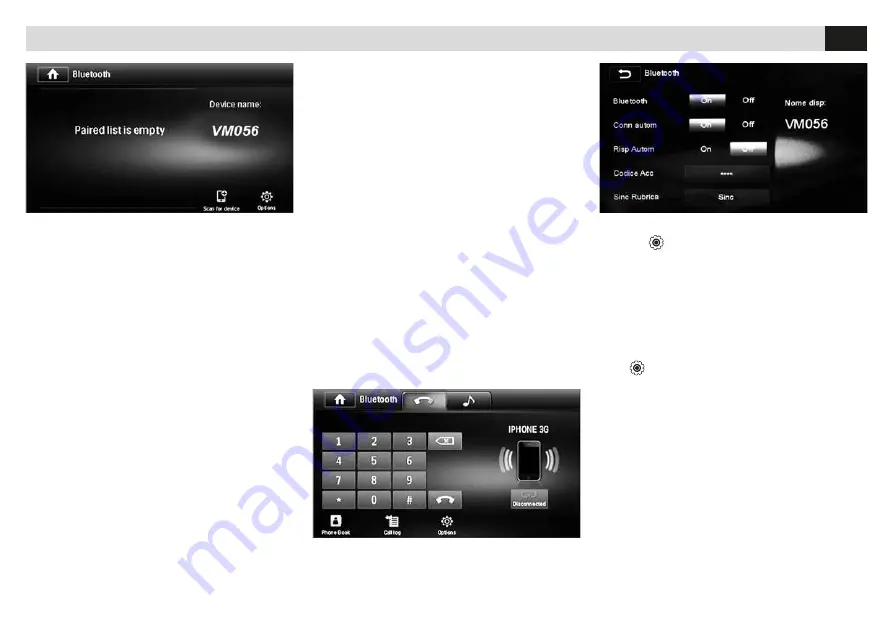 Phonocar VM 039 Instruction Manual Download Page 38