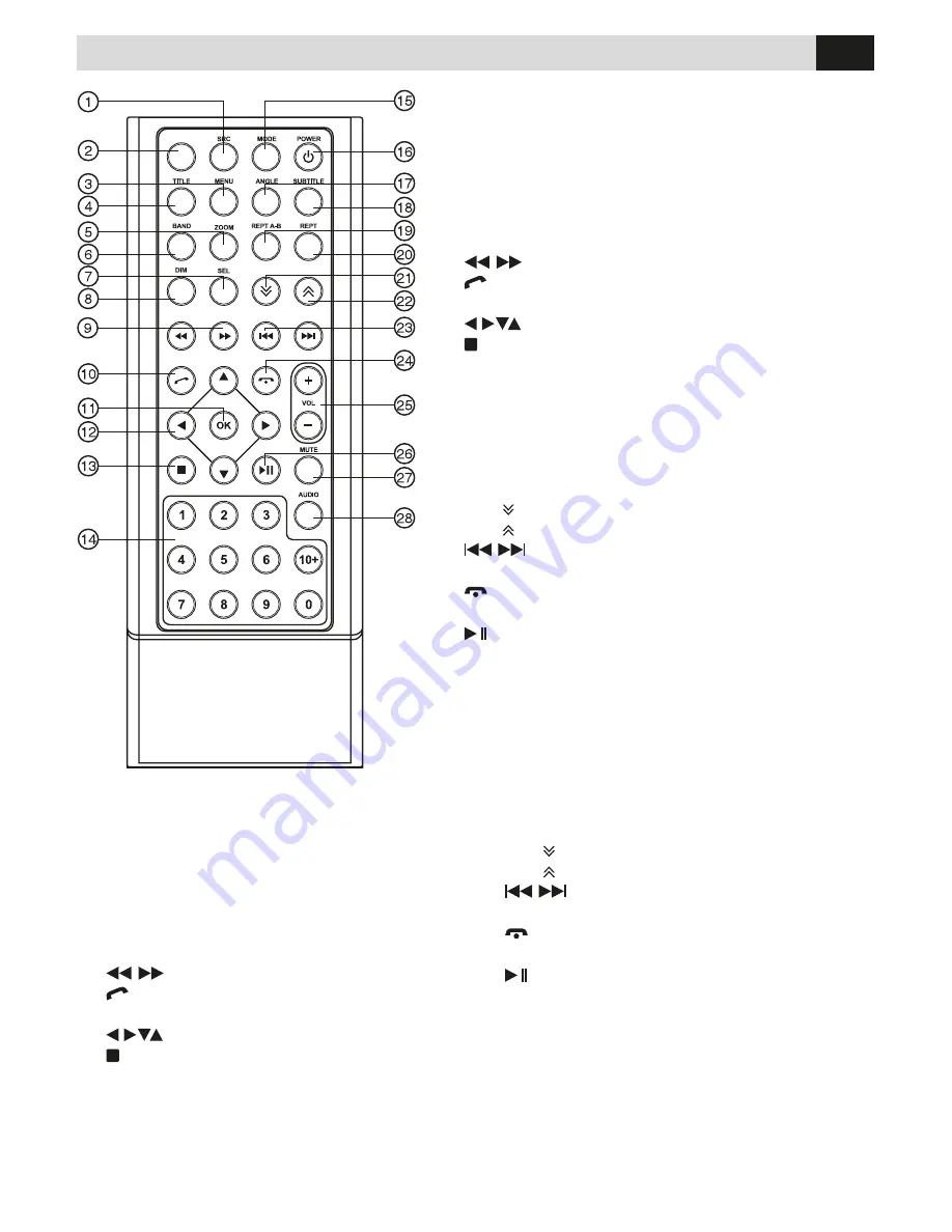 Phonocar VM 044 Скачать руководство пользователя страница 22