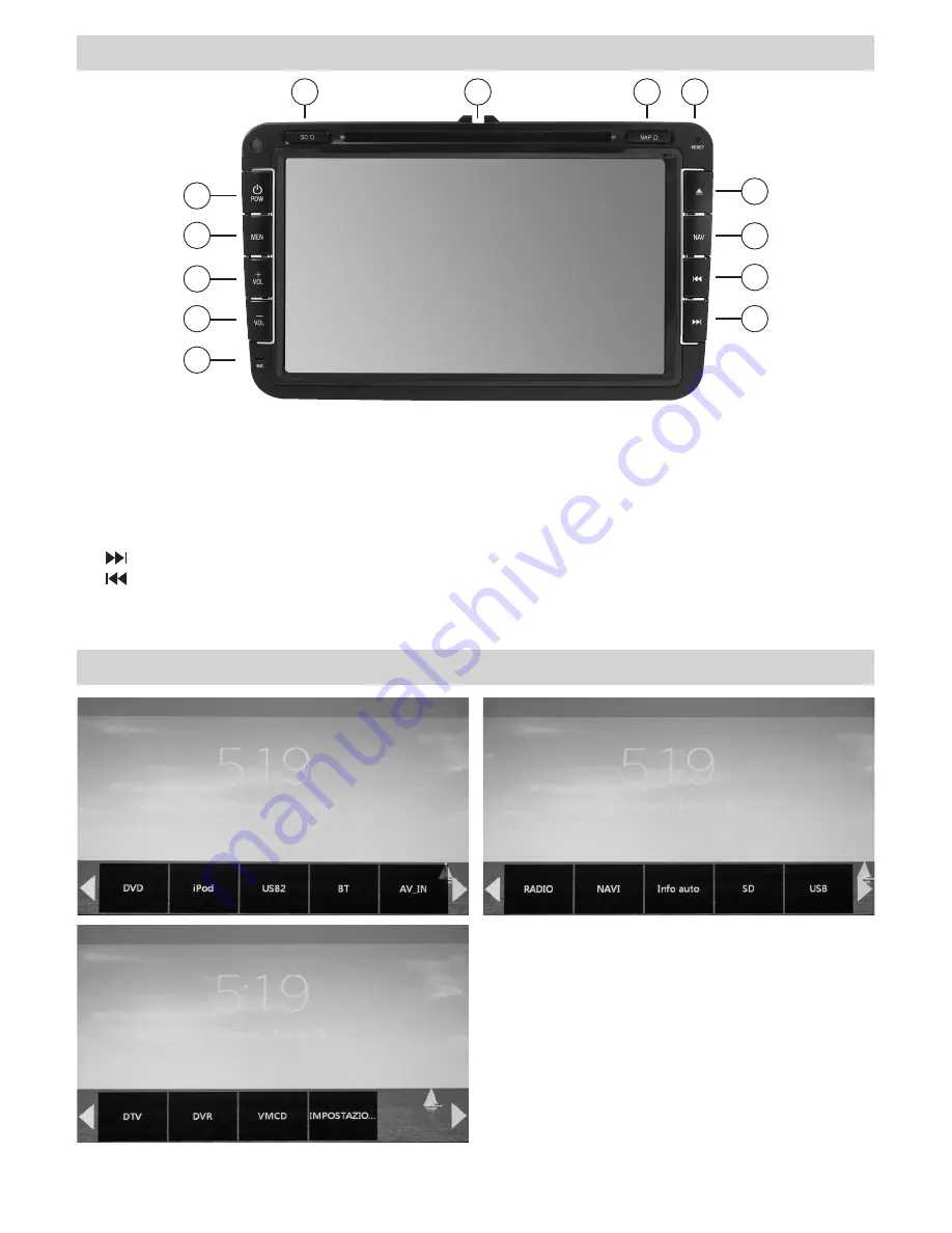 Phonocar VM 077 Instruction Manual Download Page 34