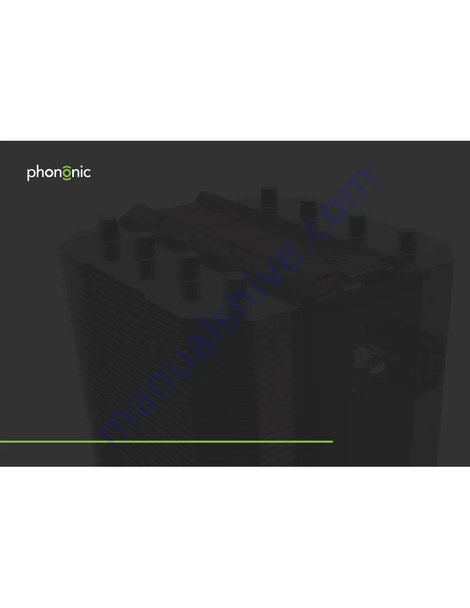 Phononic HEX 2.0 Quick Start Manual Download Page 1