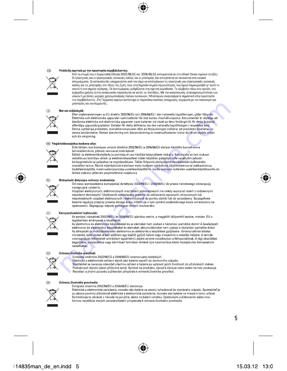 Photo Porst 114835 Operating Instructions Manual Download Page 5