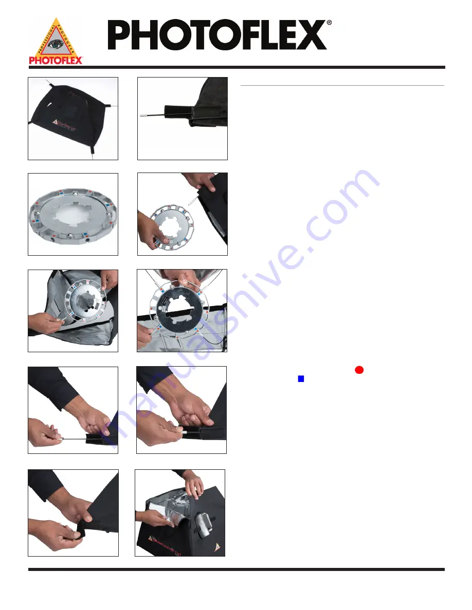 Photoflex SilverDome Nxt Instruction Sheet Download Page 1