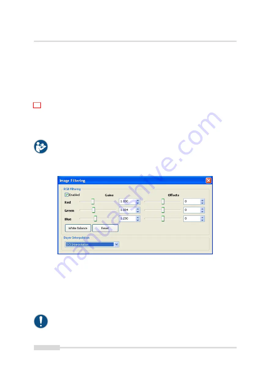 Photon Focus MV1-D2048-3D03 Series Скачать руководство пользователя страница 104