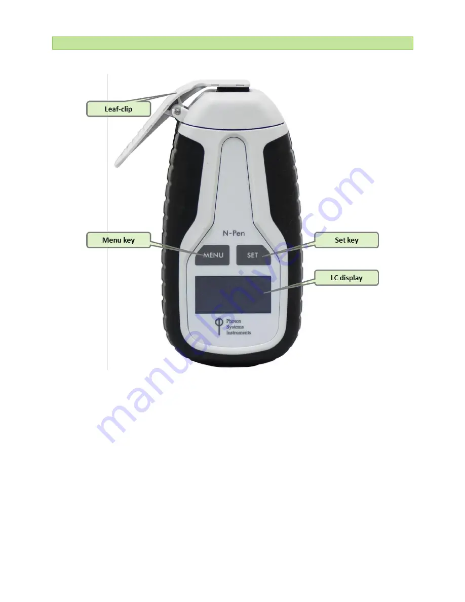 Photon Systems Instruments N-Pen N 110 Manual And User Manual Download Page 8