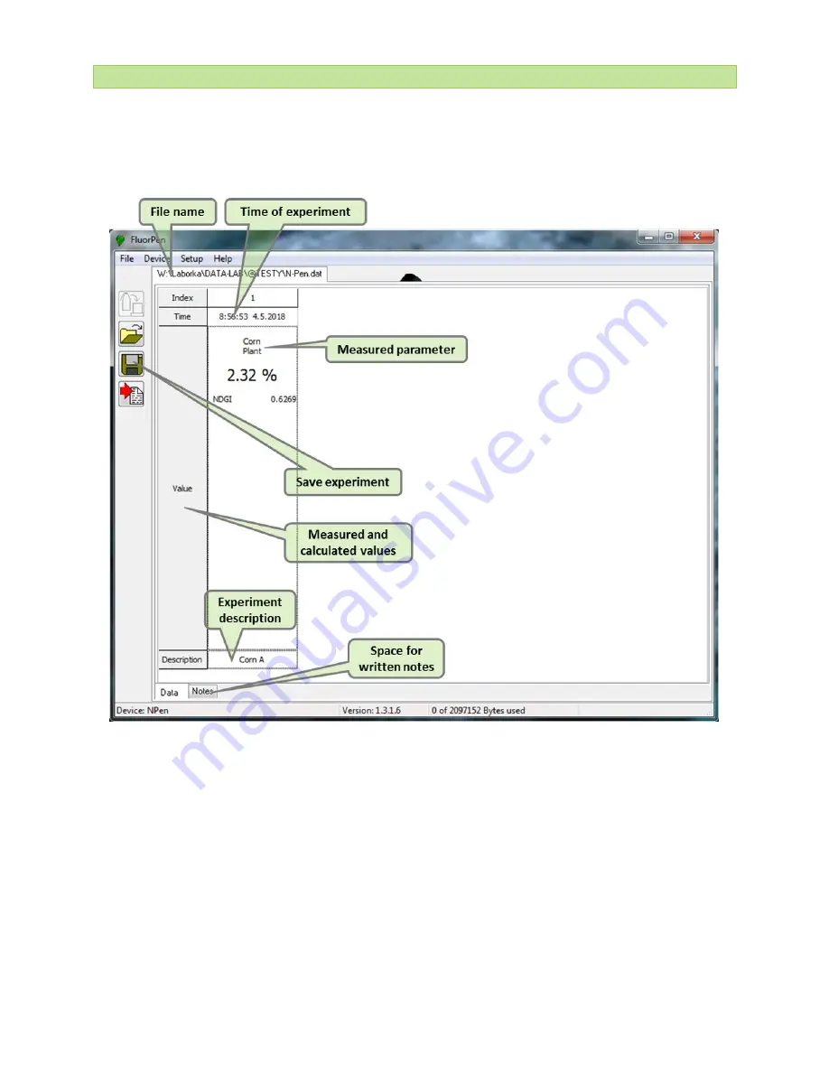 Photon Systems Instruments N-Pen N 110 Manual And User Manual Download Page 27