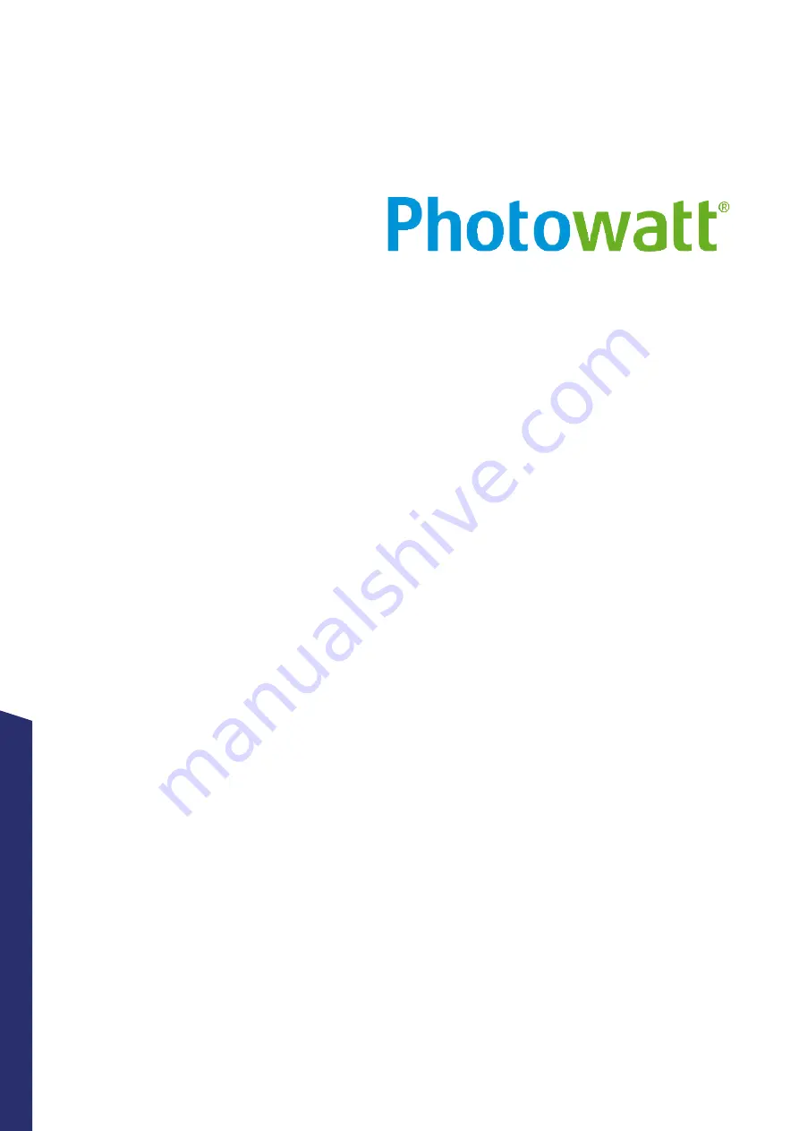 PHOTOWATT PW60HT-C-XF Installation Manual Download Page 36