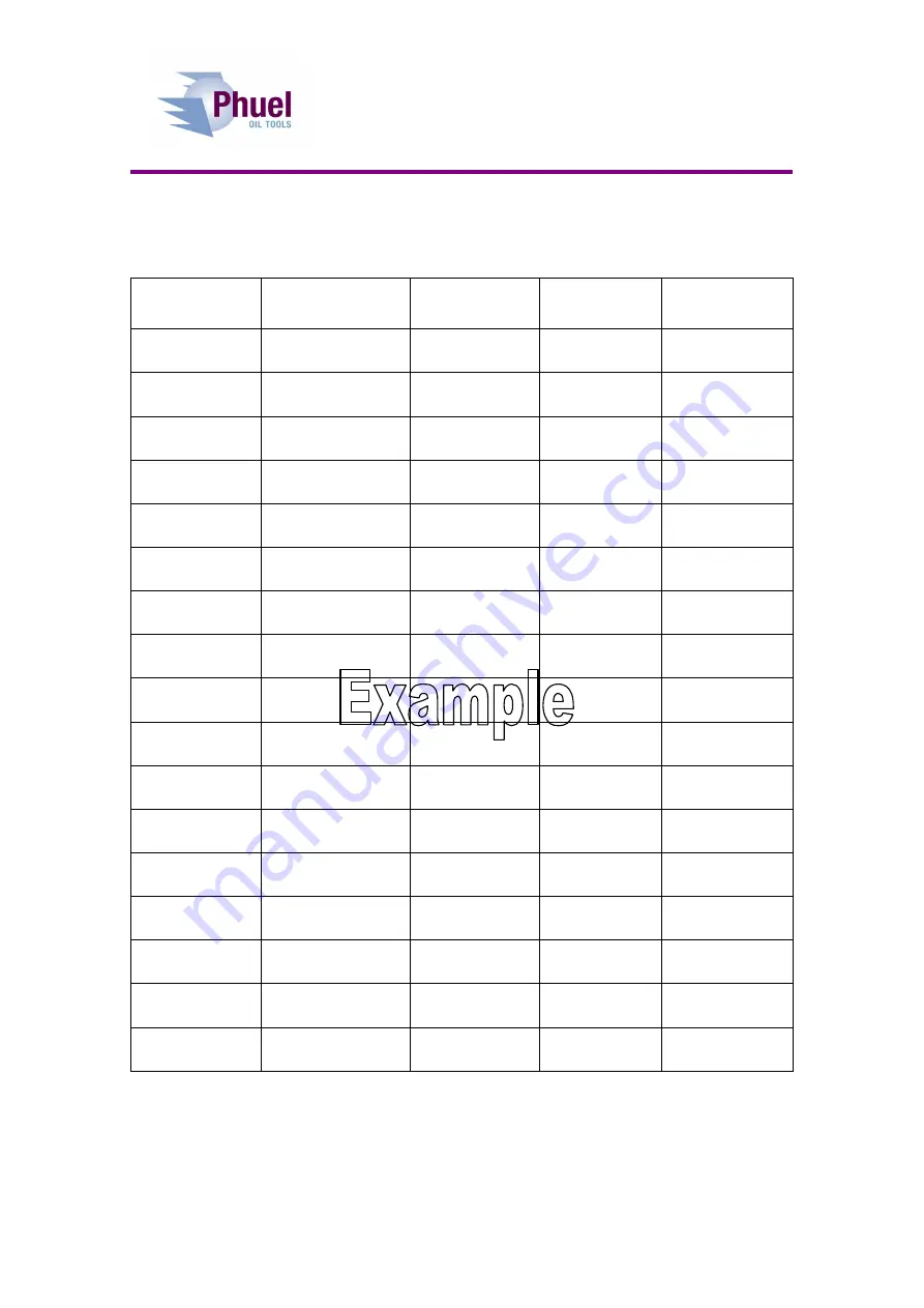 Phuel 108-3108-HV0 User Manual Download Page 17