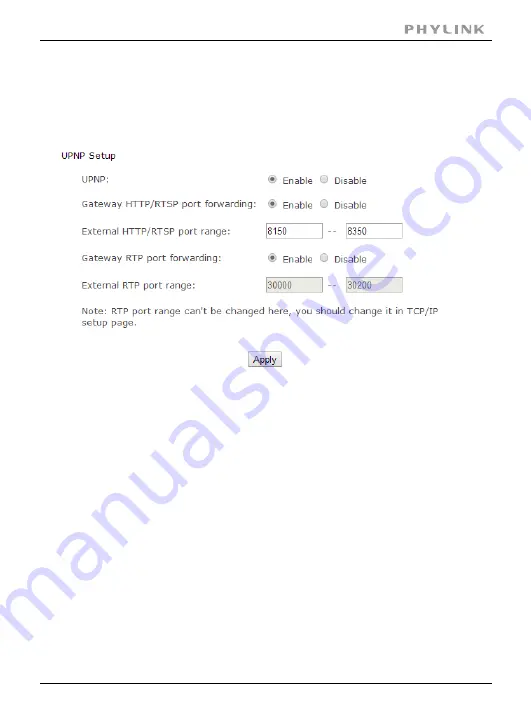 Phylink Bullet HD User Manual Download Page 59