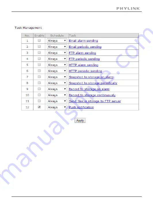 Phylink Bullet HD Скачать руководство пользователя страница 69