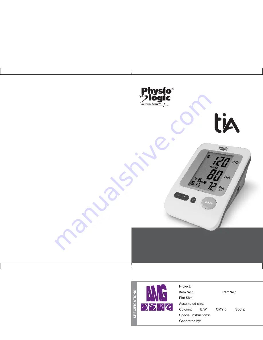 PhysioLogic ESSENTIA 106-930 Instruction Manual Download Page 1