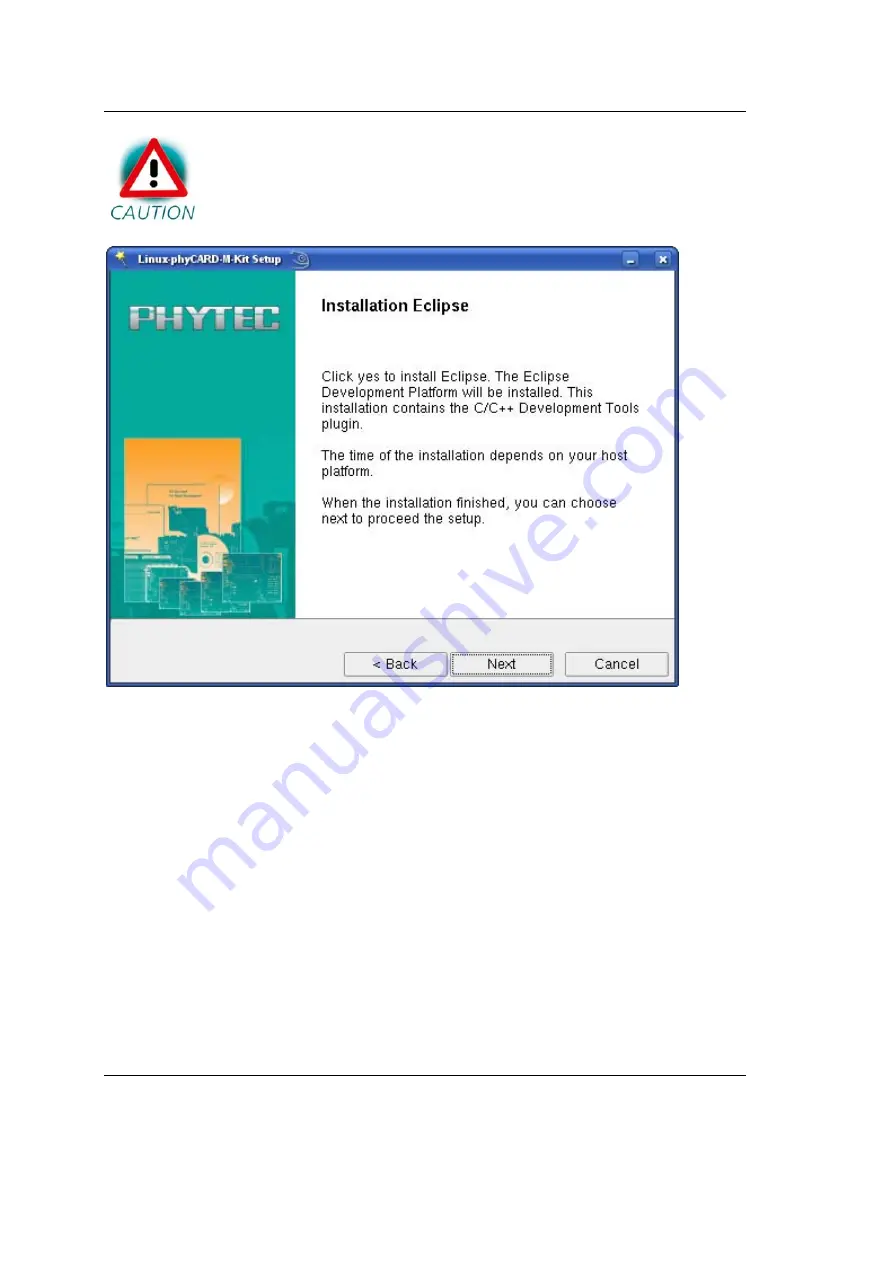 Phytec Linux-Kit phyCARD-M Quick Start Instructions Download Page 30