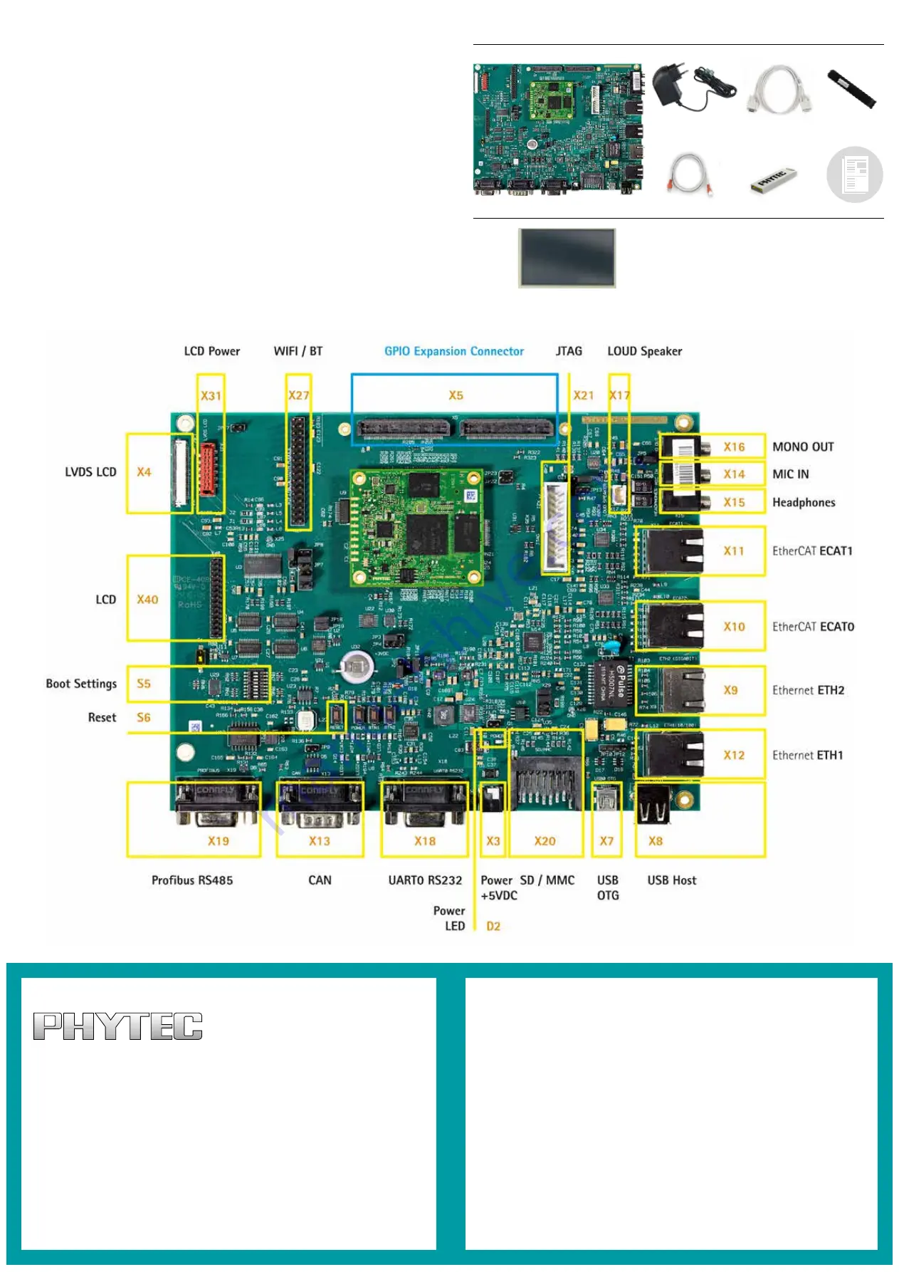 Phytec phyCORE-AM335x Quick Start Manual Download Page 1