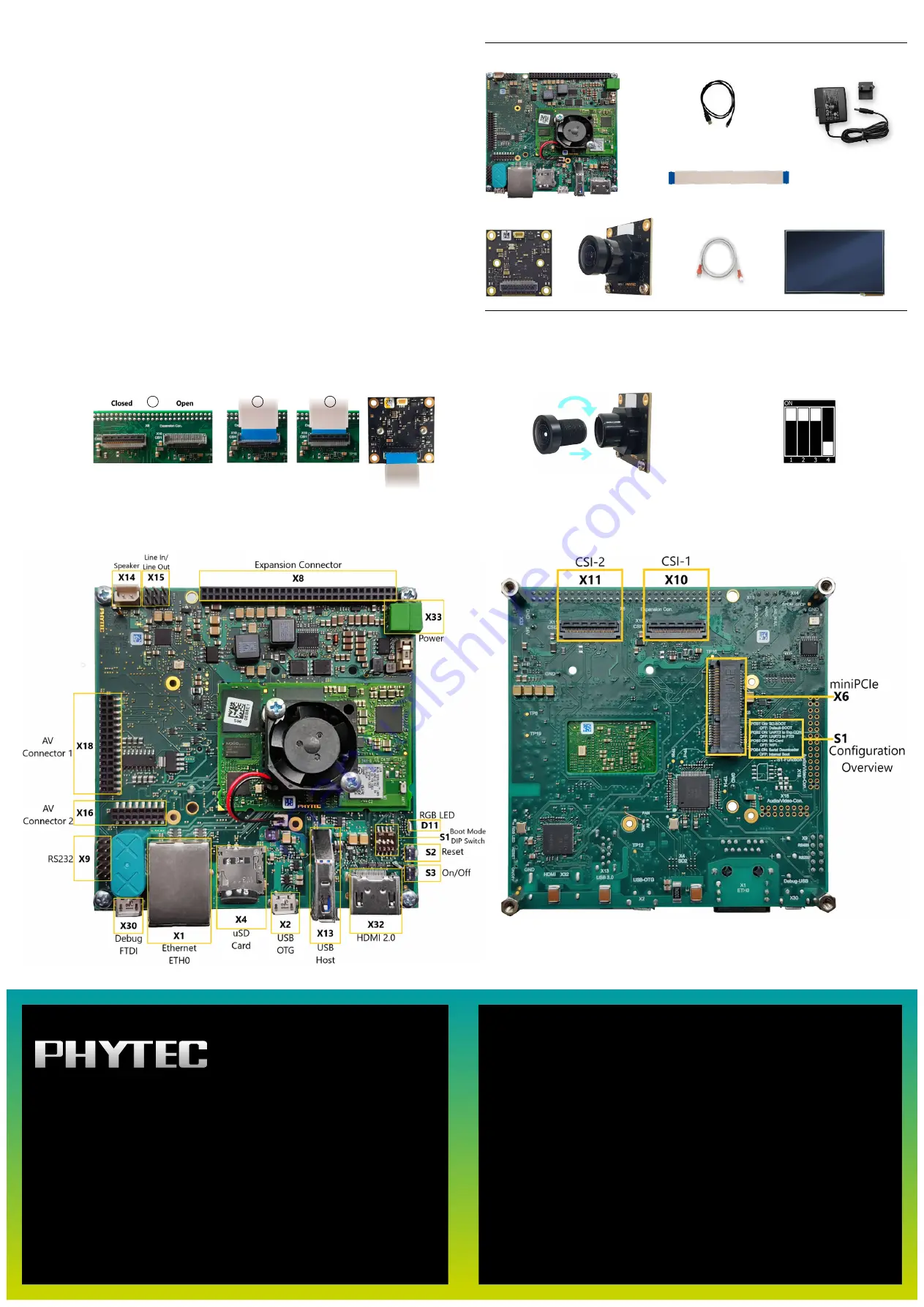 Phytec phyCORE-i.MX 8M Quick Start Manual Download Page 1