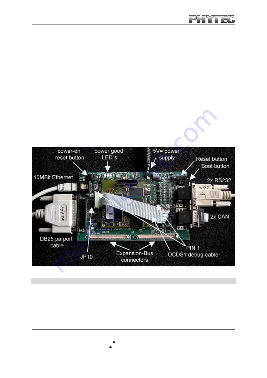 Phytec phyCORE-TC1775 Скачать руководство пользователя страница 1