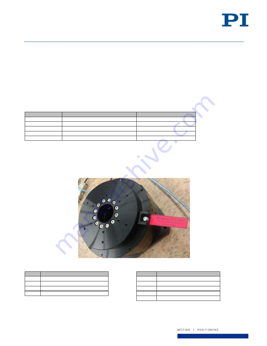 PI A-62 Series User Manual Download Page 16