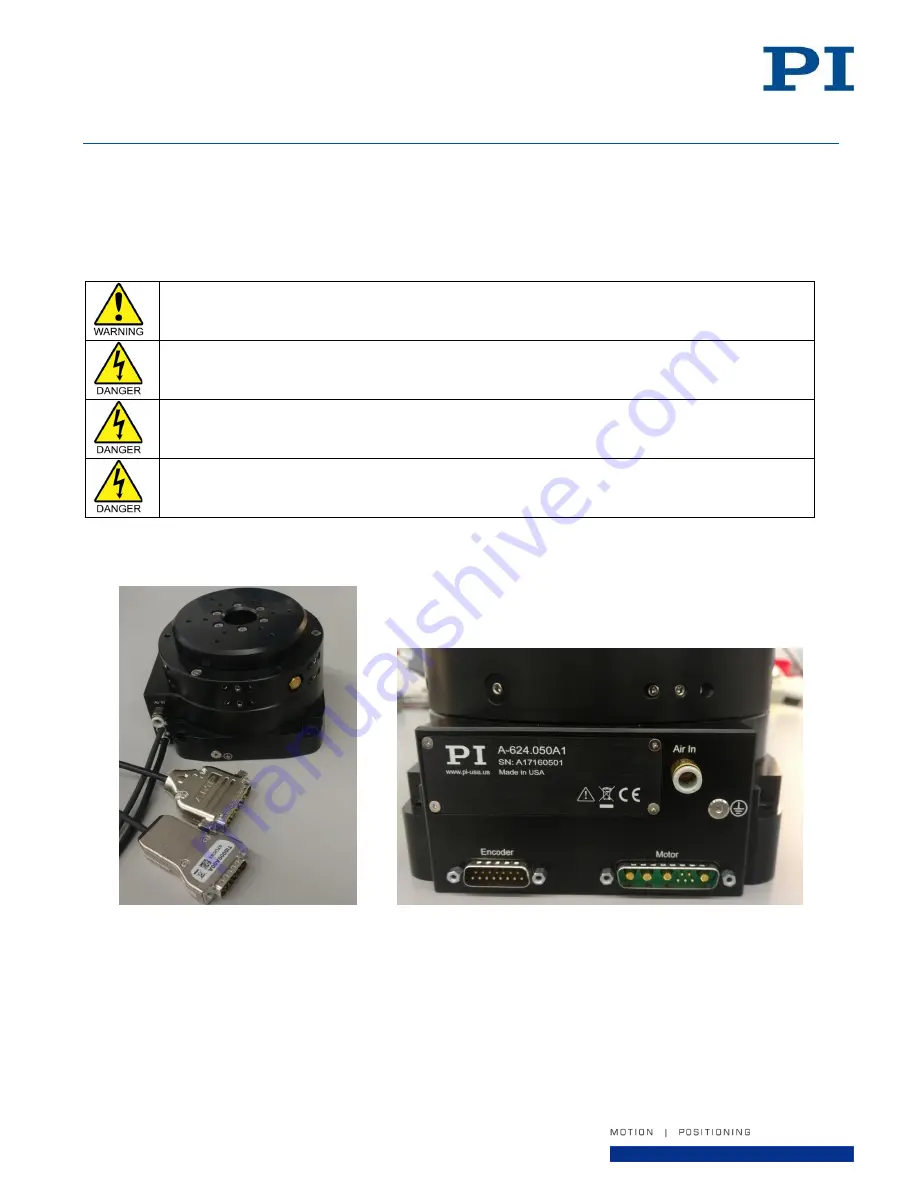 PI A-62 Series User Manual Download Page 20