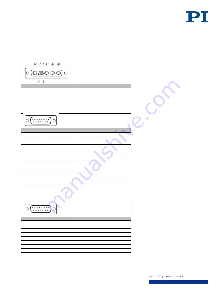 PI A-62 Series User Manual Download Page 31