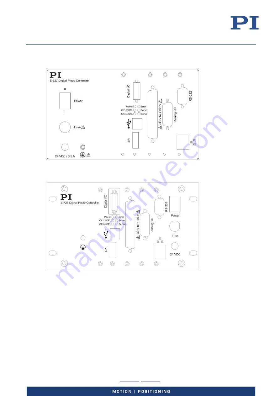 PI E-727 User Manual Download Page 14