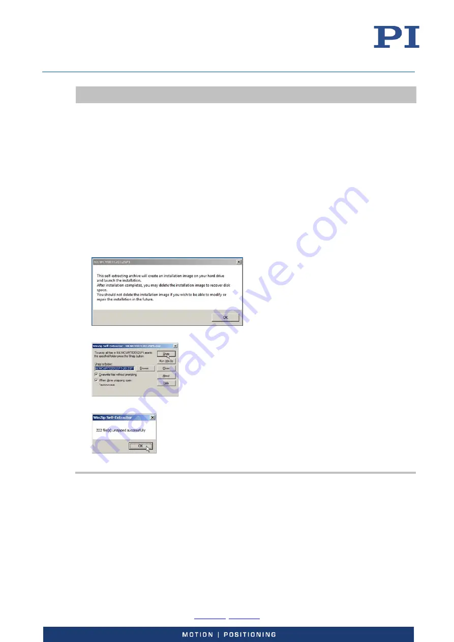 PI E-727 User Manual Download Page 44