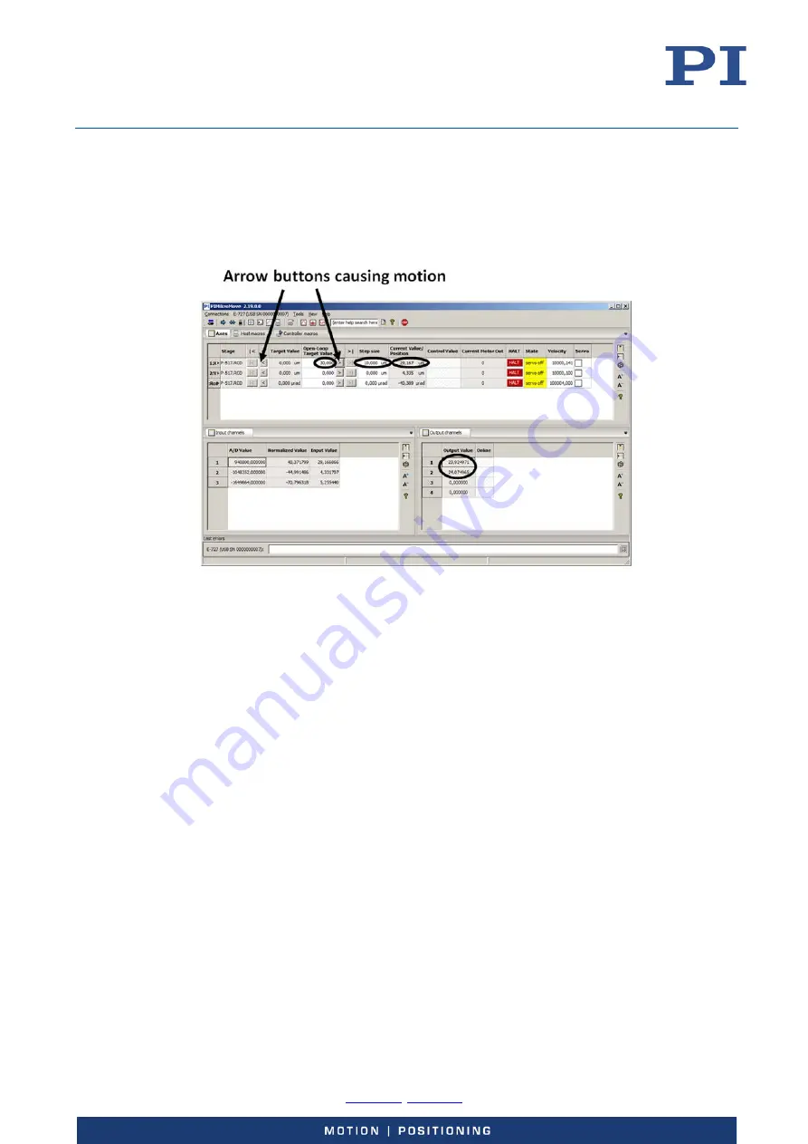 PI E-727 User Manual Download Page 55