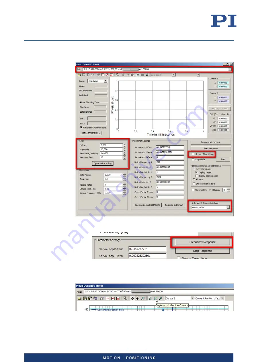 PI E-727 User Manual Download Page 137