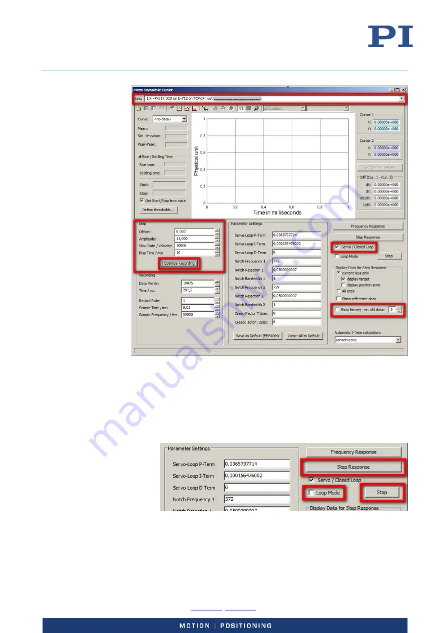 PI E-727 User Manual Download Page 141