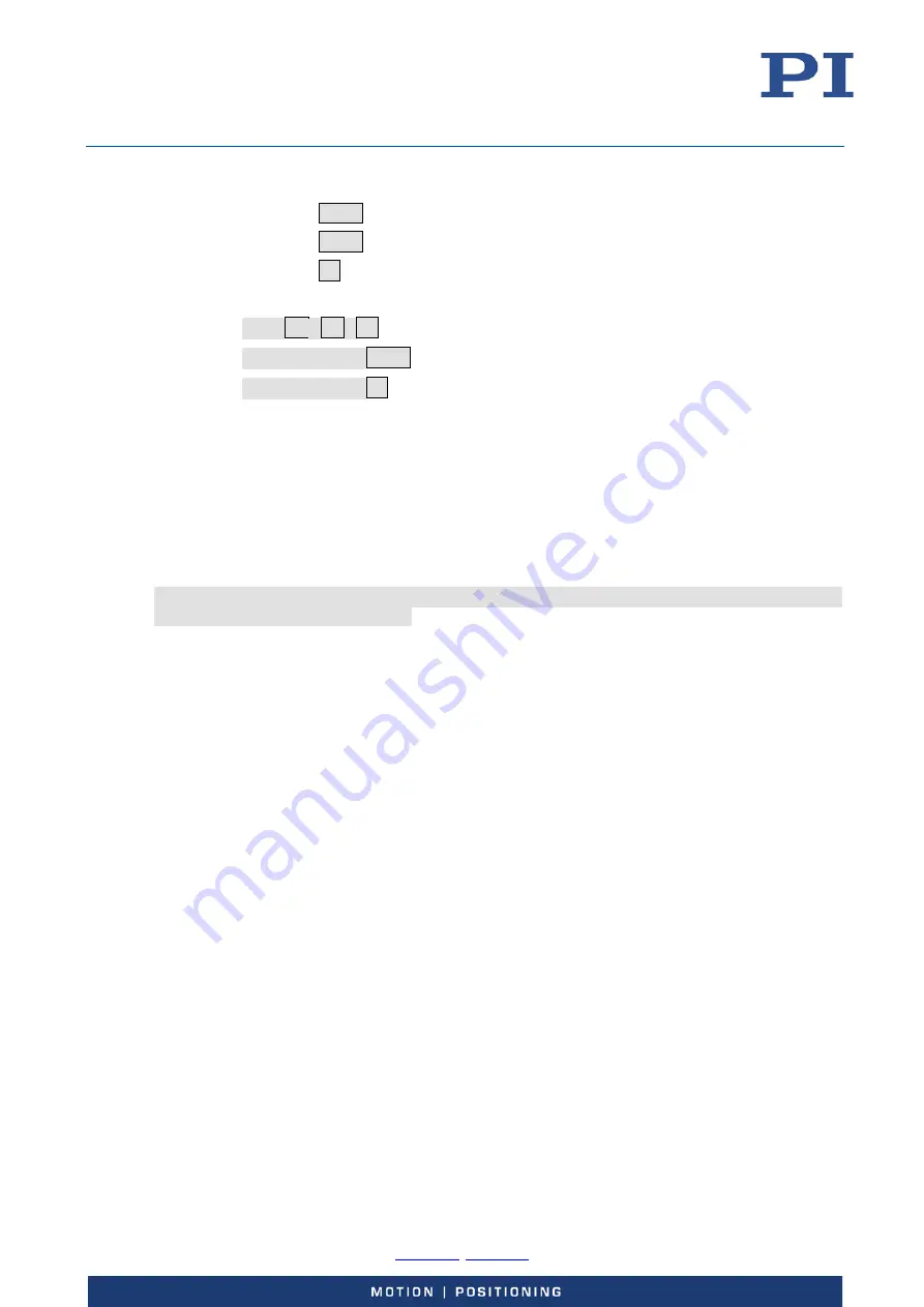 PI E-727 User Manual Download Page 180