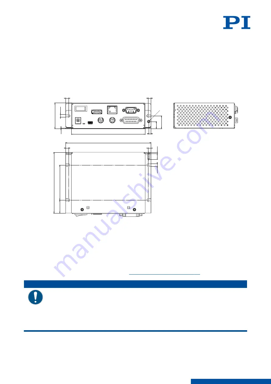 PI E-871.1A1N User Manual Download Page 44