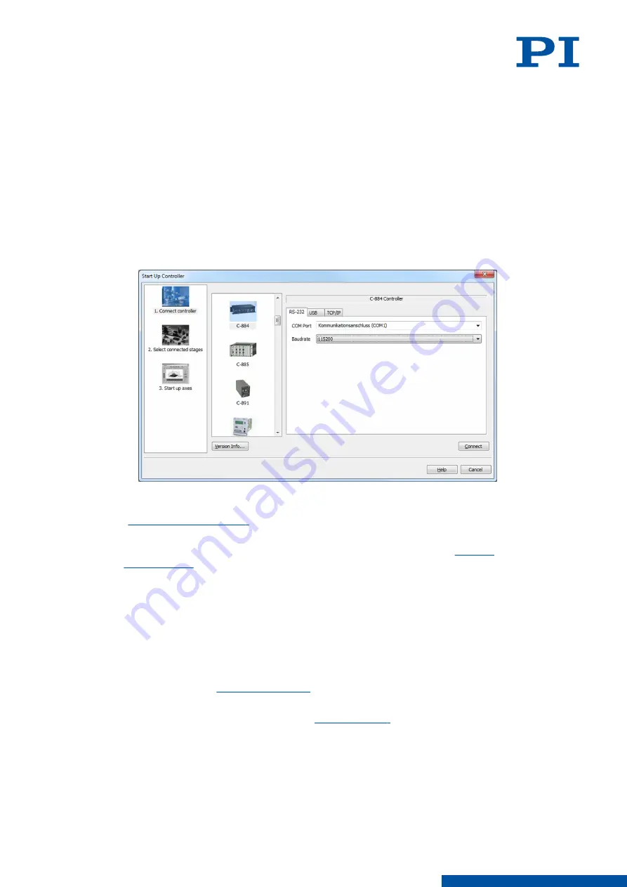 PI E-871.1A1N User Manual Download Page 54