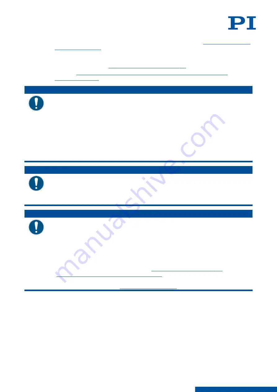 PI E-871.1A1N User Manual Download Page 59