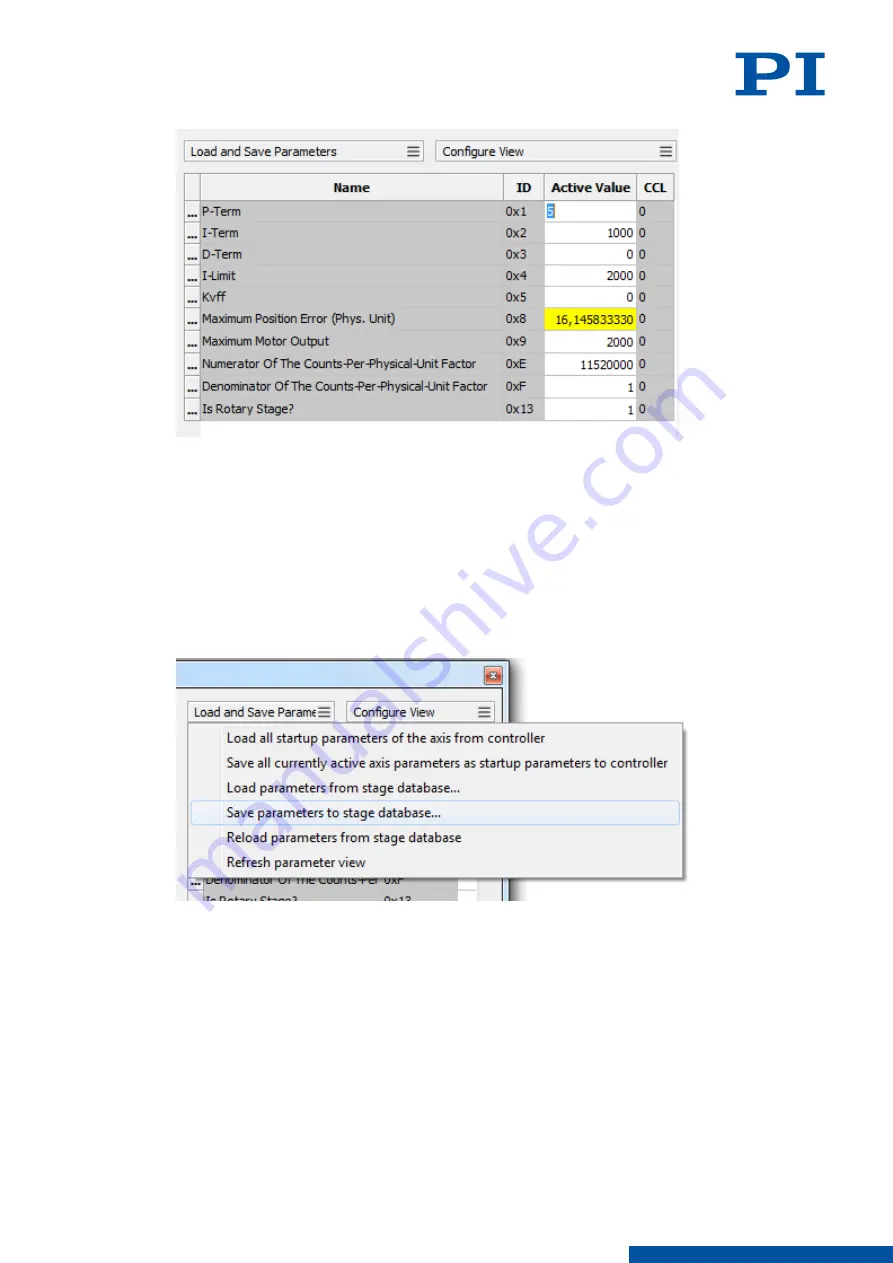 PI E-871.1A1N User Manual Download Page 112